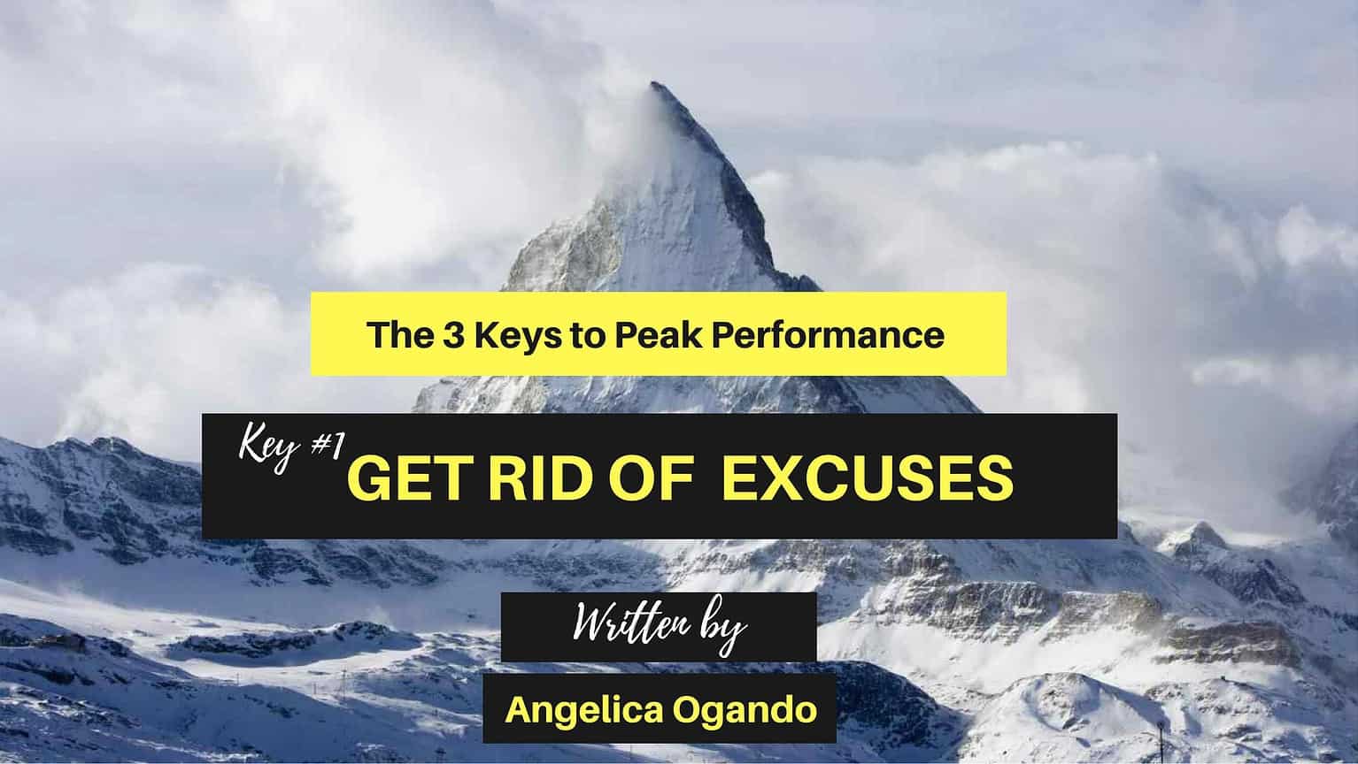 Angelica Ogando - Keys to Peak Performance